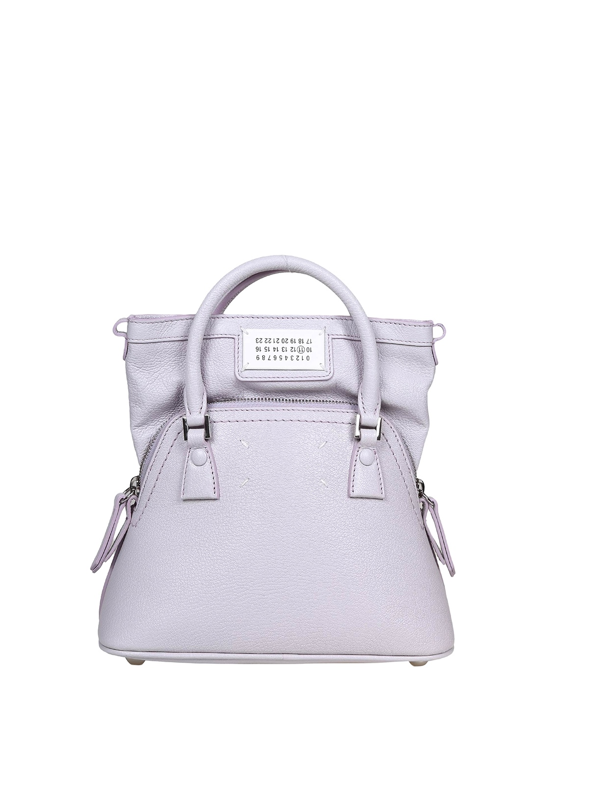Maison Margiela mini 5ac classic in lilac leather|SB1WG0036P5348T5166
