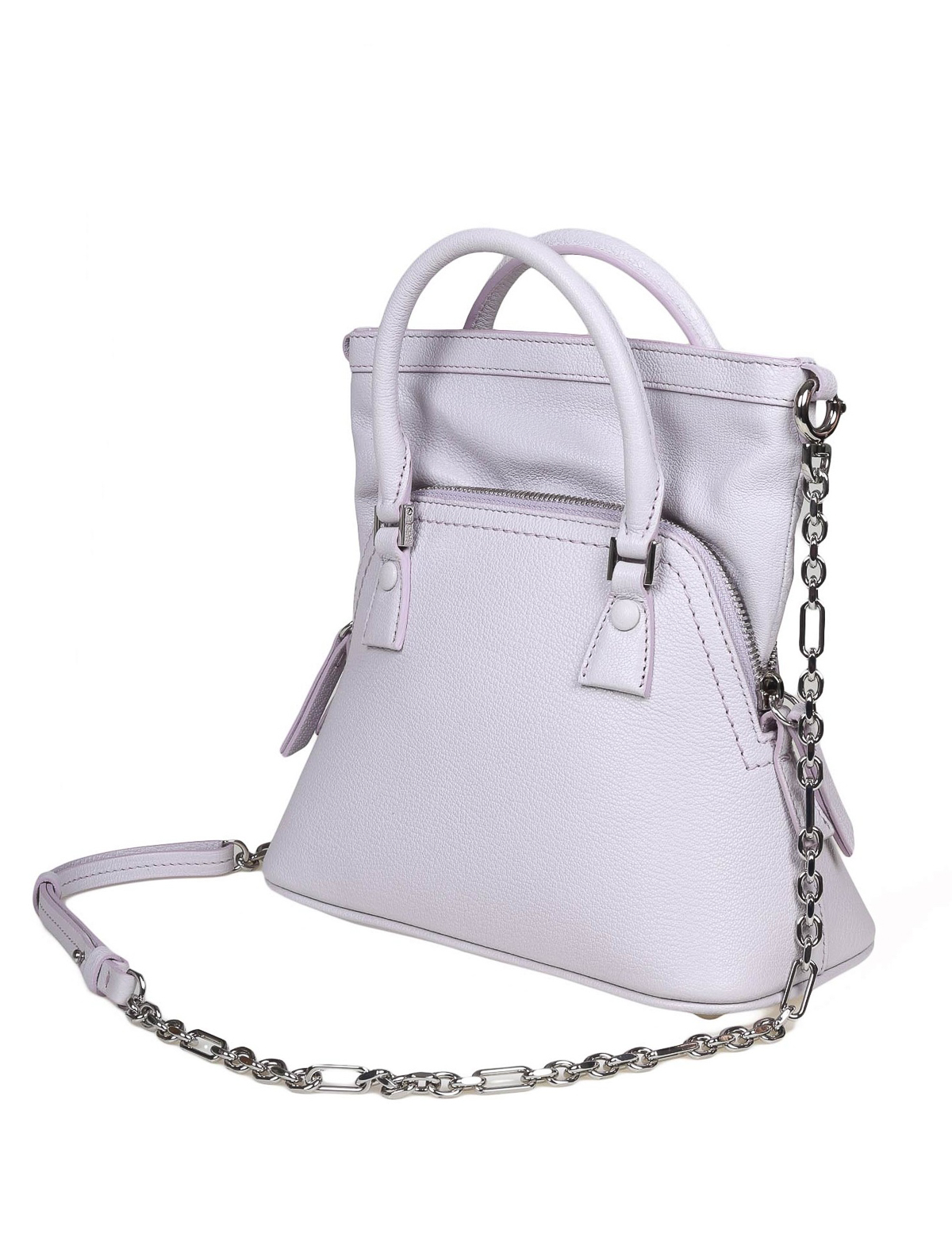 Maison Margiela Lilac '5ac Classique Micro' Crossbody Bag With