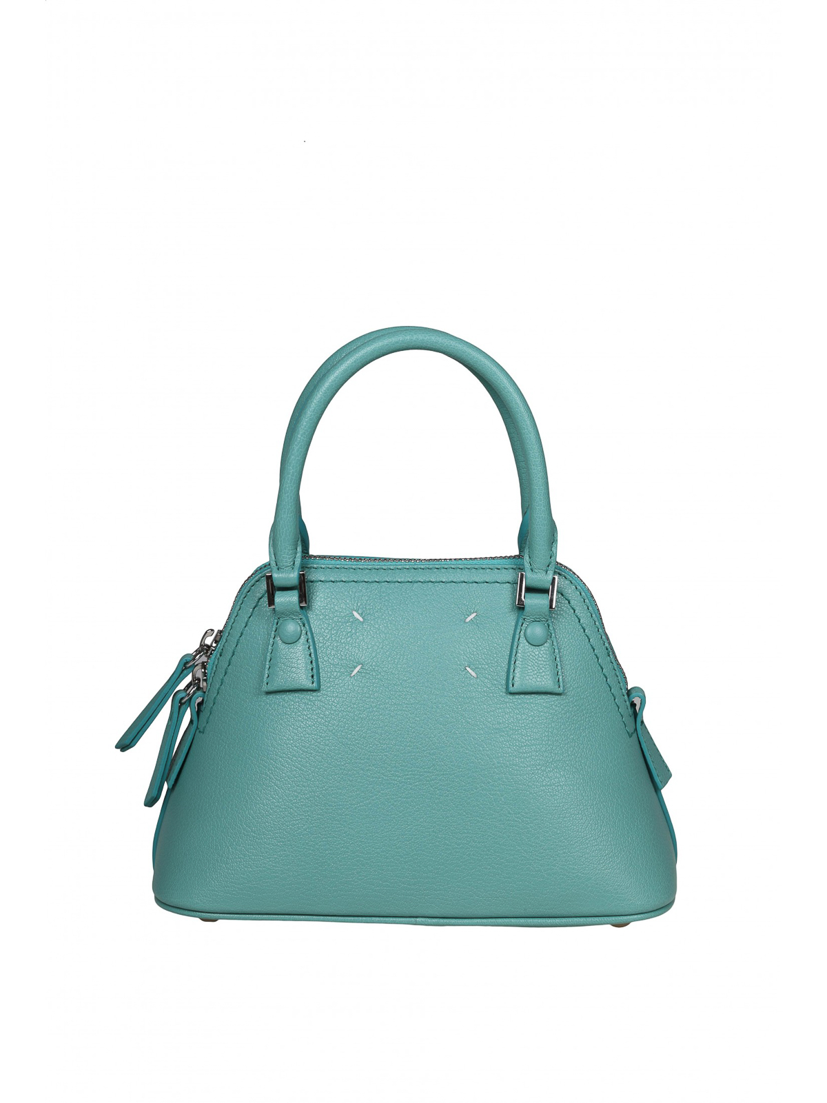 Maison Margiela mini 5ac classic in green leather|SB1WG0036P5348T7083