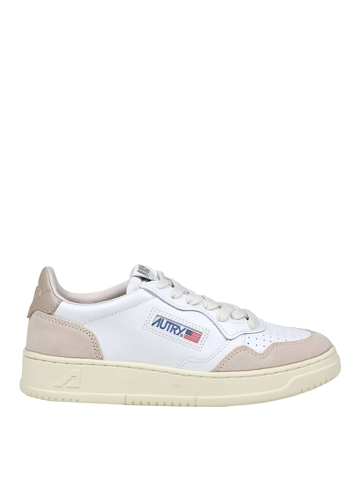 Trainers Autry - Autry sneakers in white leather and suede - AULWLS58