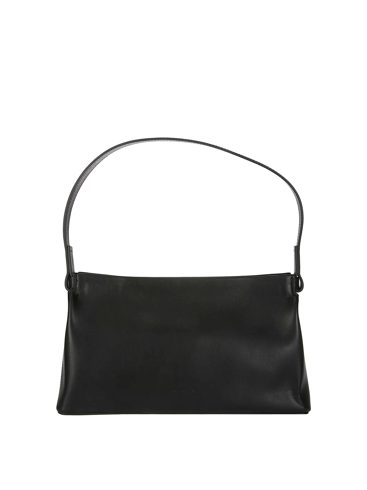 Aesther Ekme Sway Leather Shoulder Bag In Black