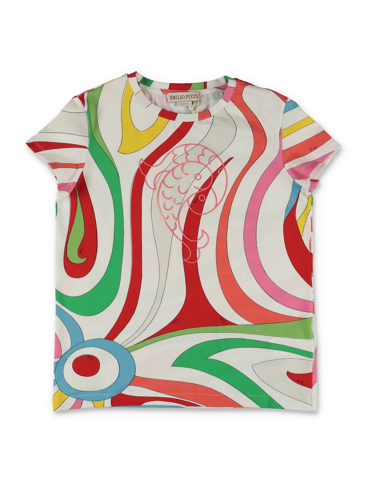 EMILIO PUCCI Printed jersey T-shirt