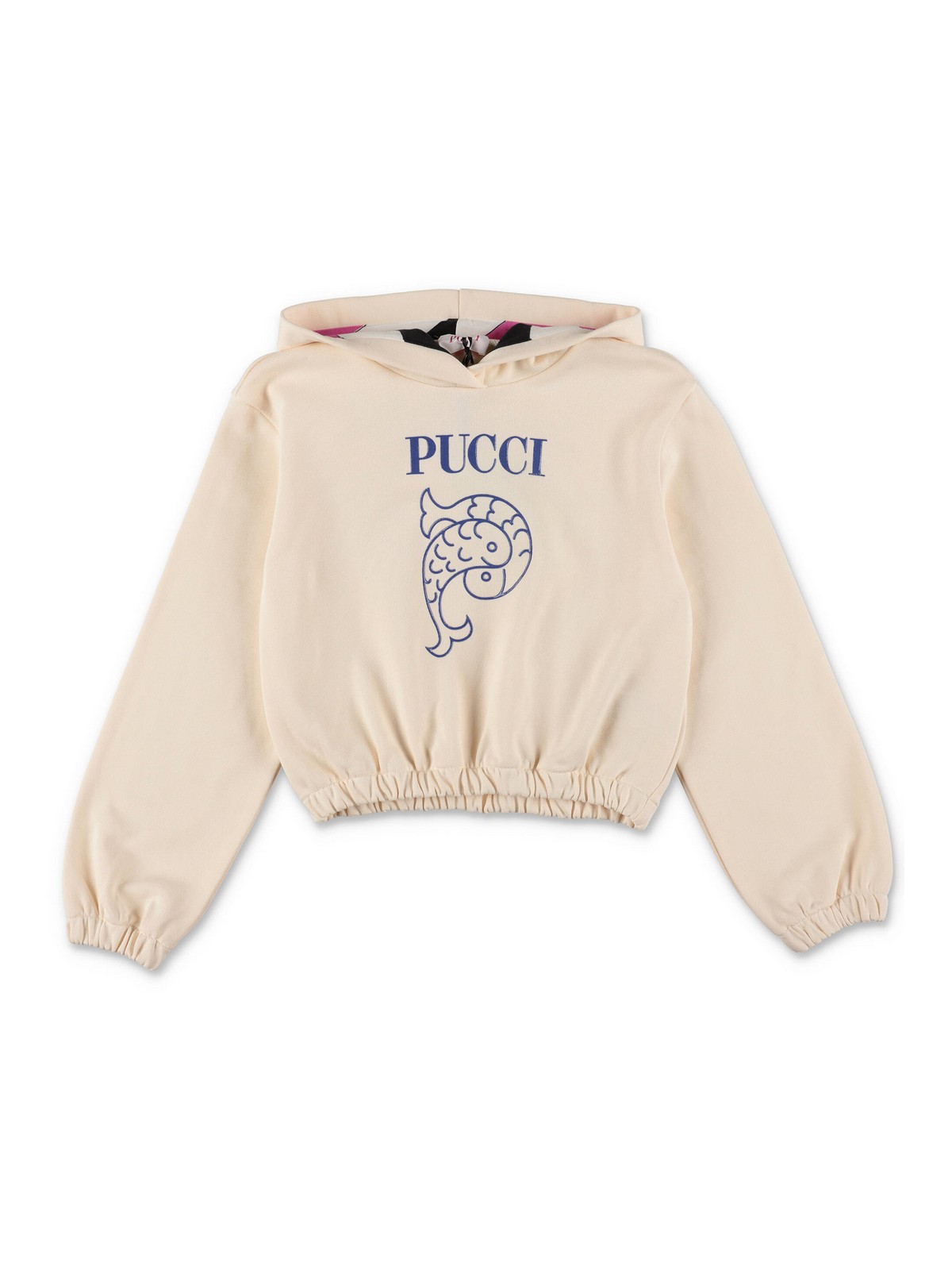 PUCCI スウェット PUCCI EMILIO - エミリオ クリーム|PT4A10Z0081186 白 PUCCI スウェット PUCCI EMILIO - エミリオ クリーム|PT4A10Z0081186 白