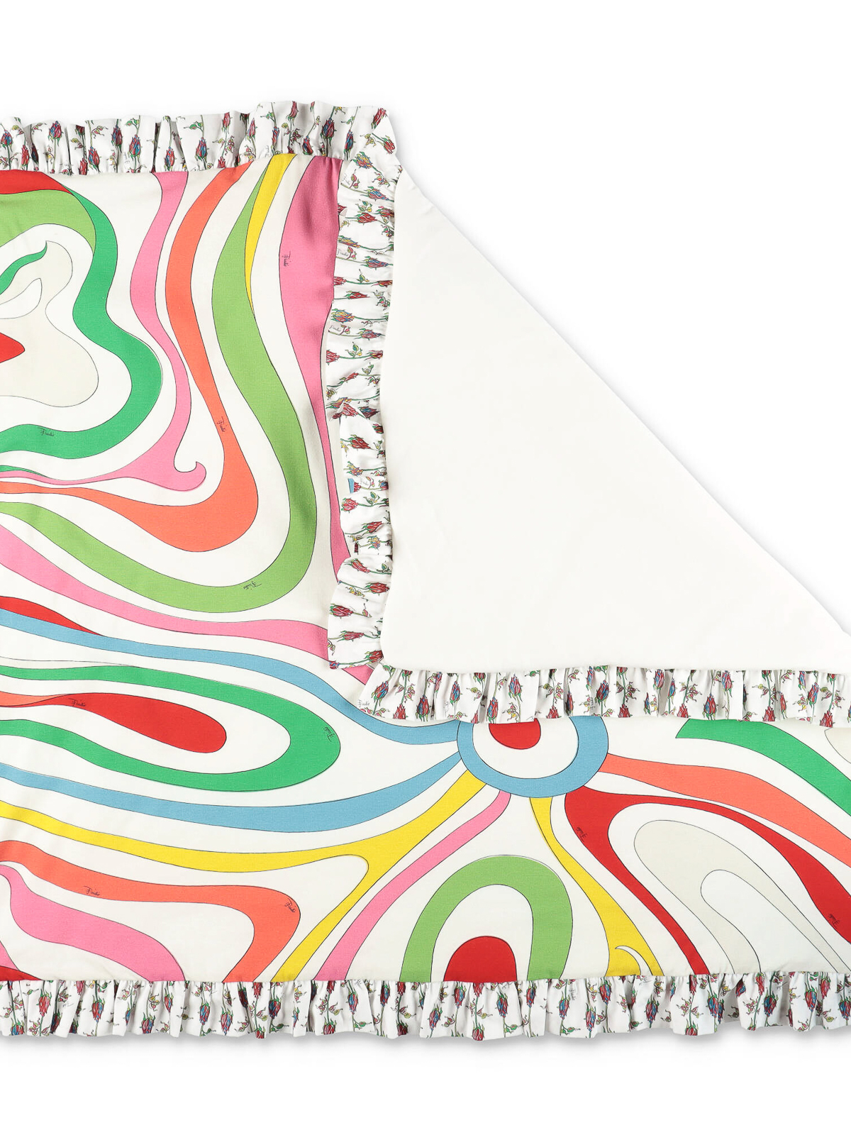 Emilio Pucci blanket with abstract print