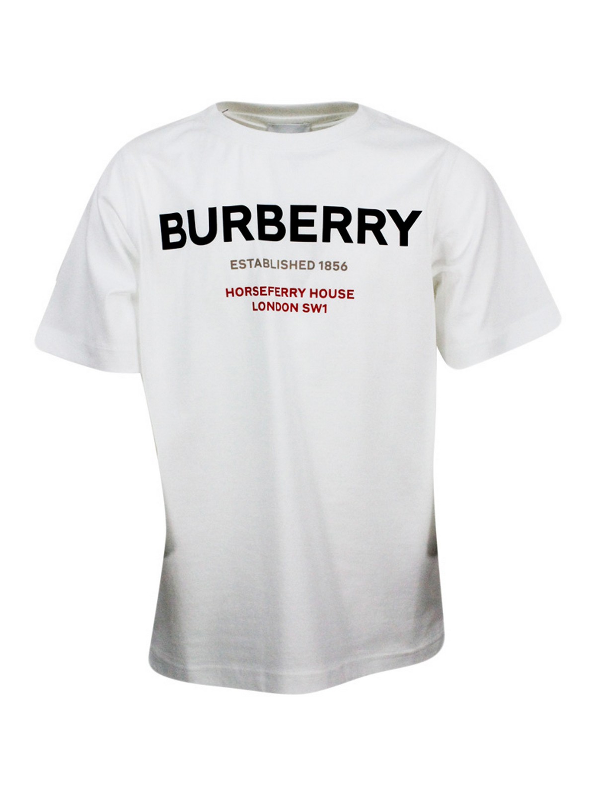 Burberry Kids' T-shirts And Polos White