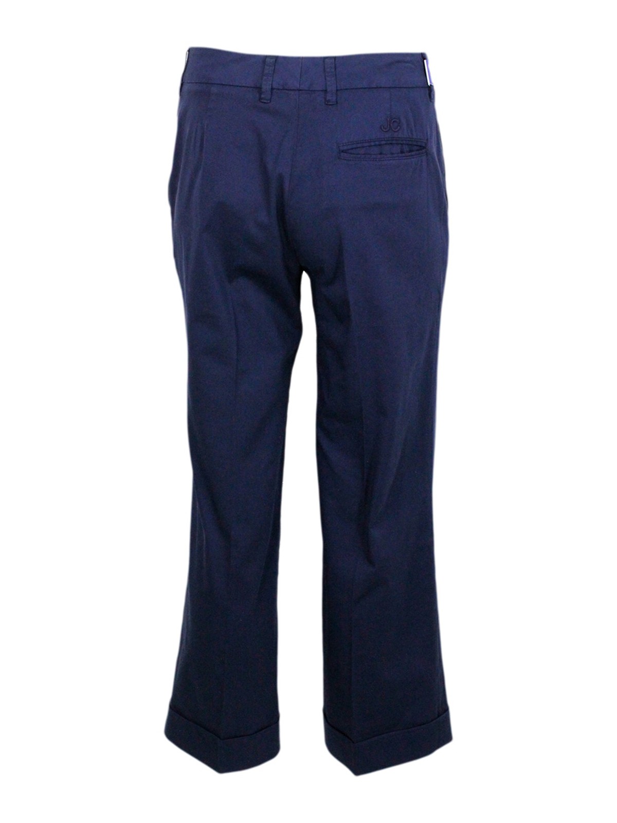 Shop Jacob Cohen Trousers Blue