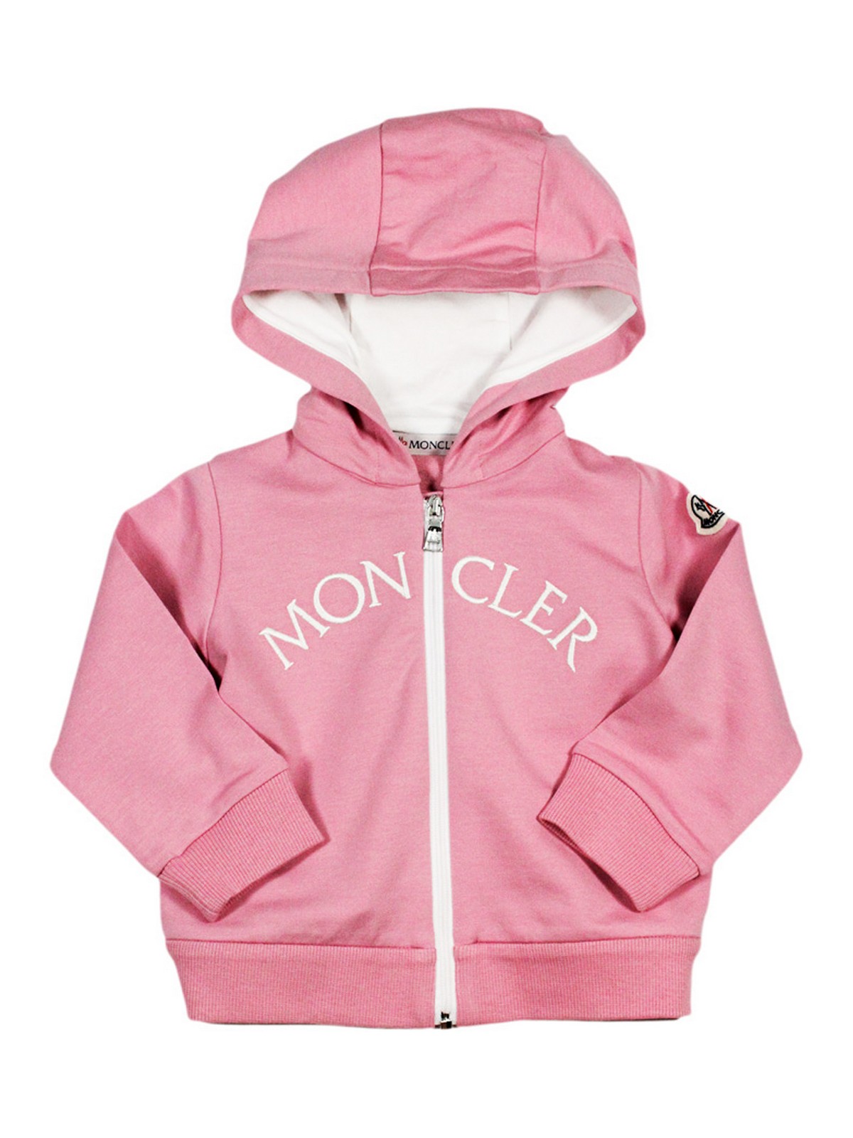 Moncler Kids' Sweaters Pink In Nude & Neutrals