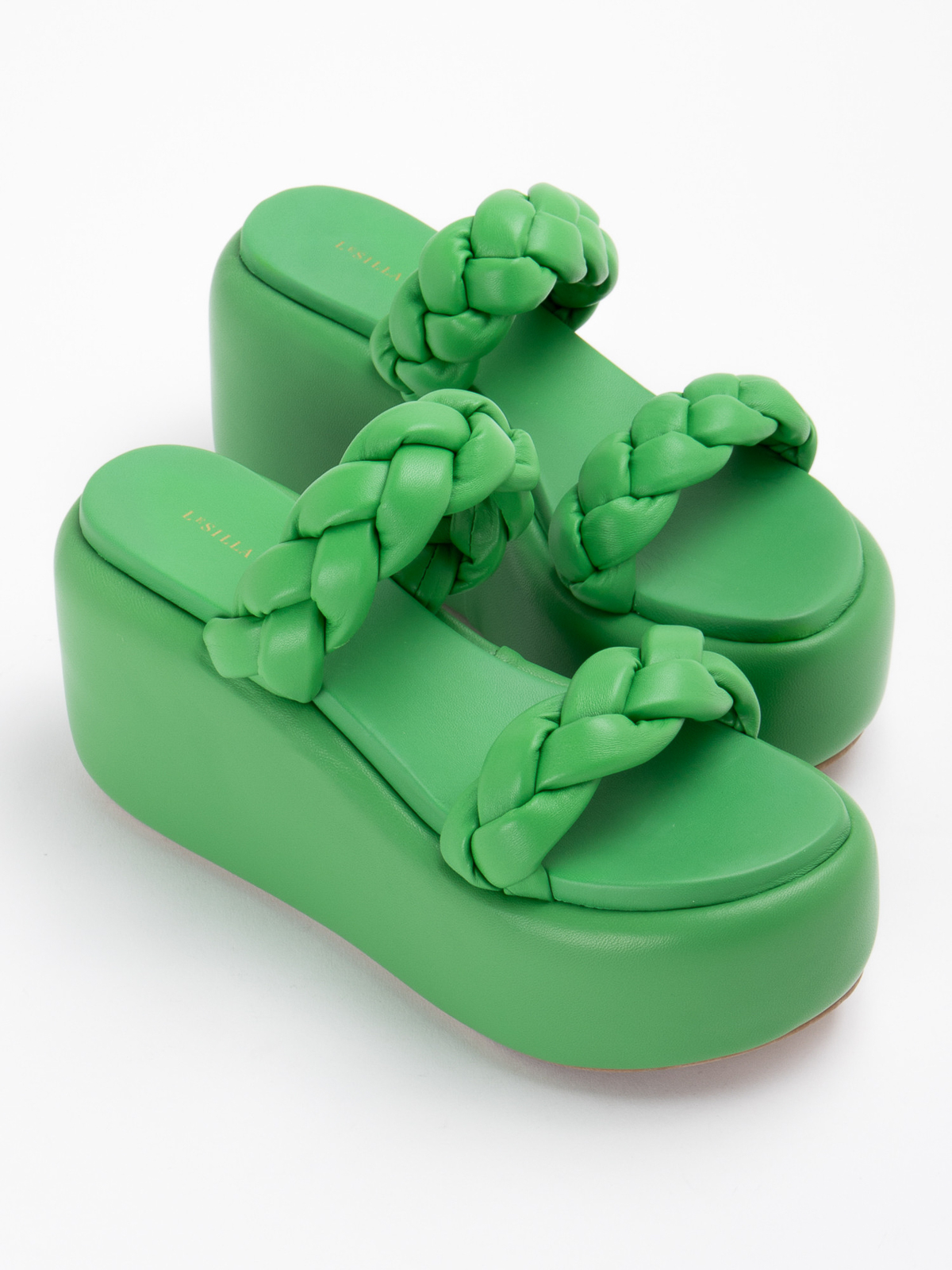 Shop Le Silla Sandals In Green