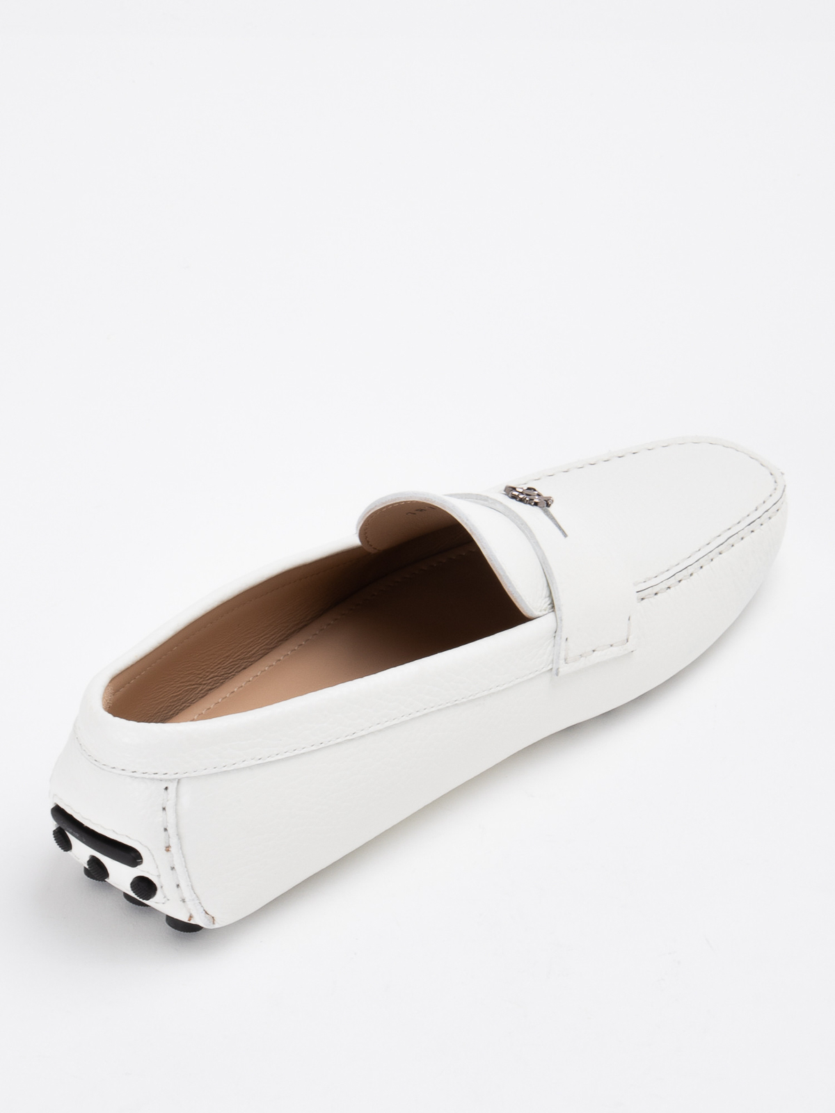 Roberto Cavalli Men’s White Loafers Roberto Cavalli Signature leather loafers - White - Men|2011VARB main image 4