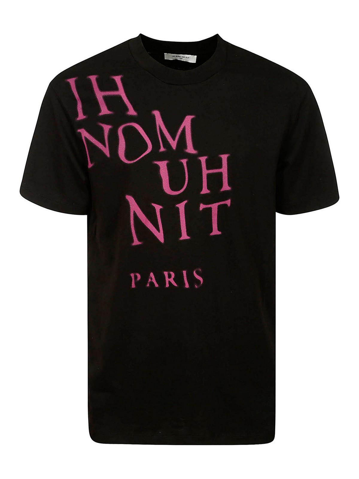 IH NOM UH NIT Tシャツ NUS23284-009 Ih Nom Uh Nit T-shirt with logo - Black - Men | NUS23284009