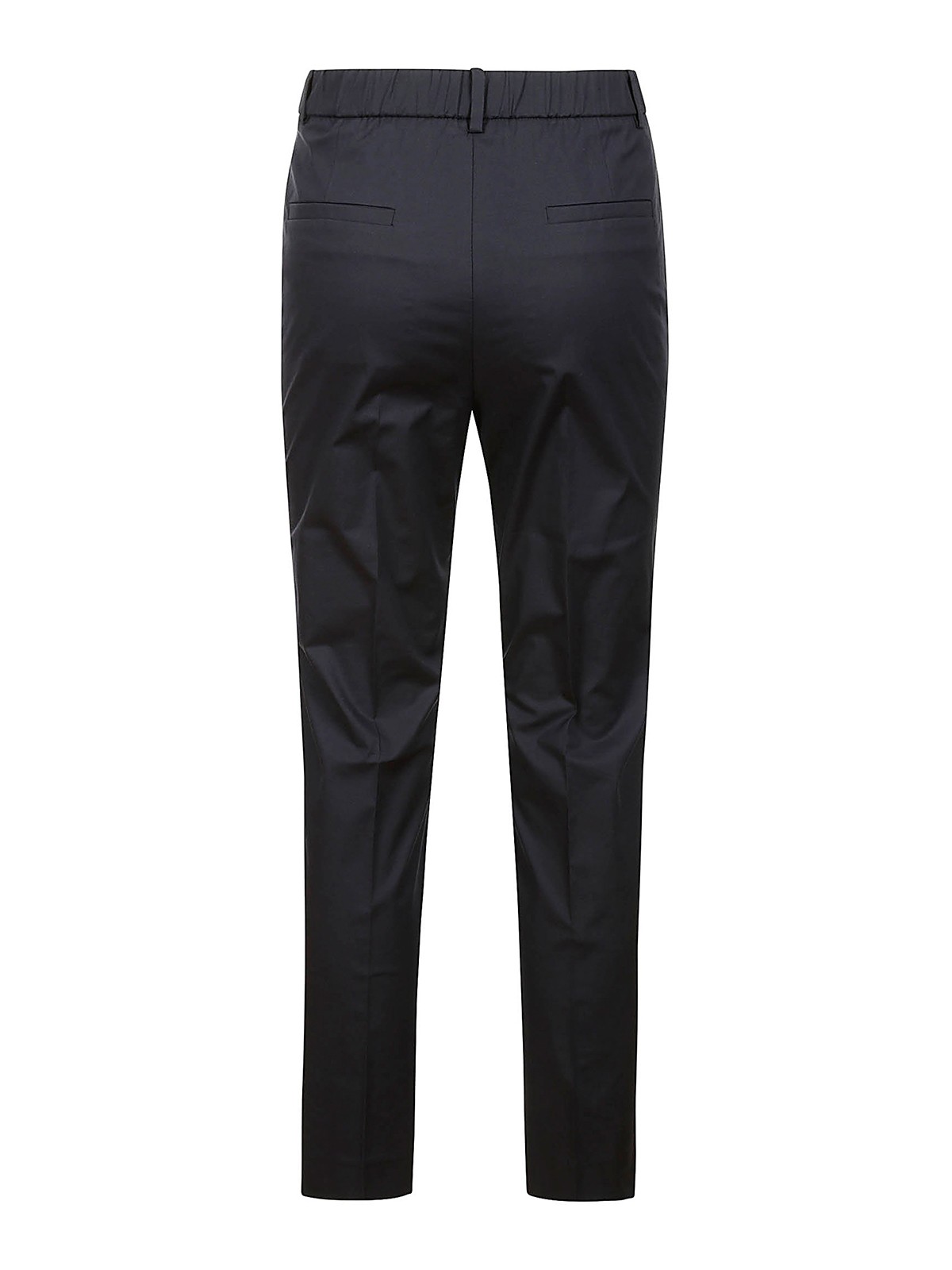 Shop Incotex Galene Trousers In Dark Blue