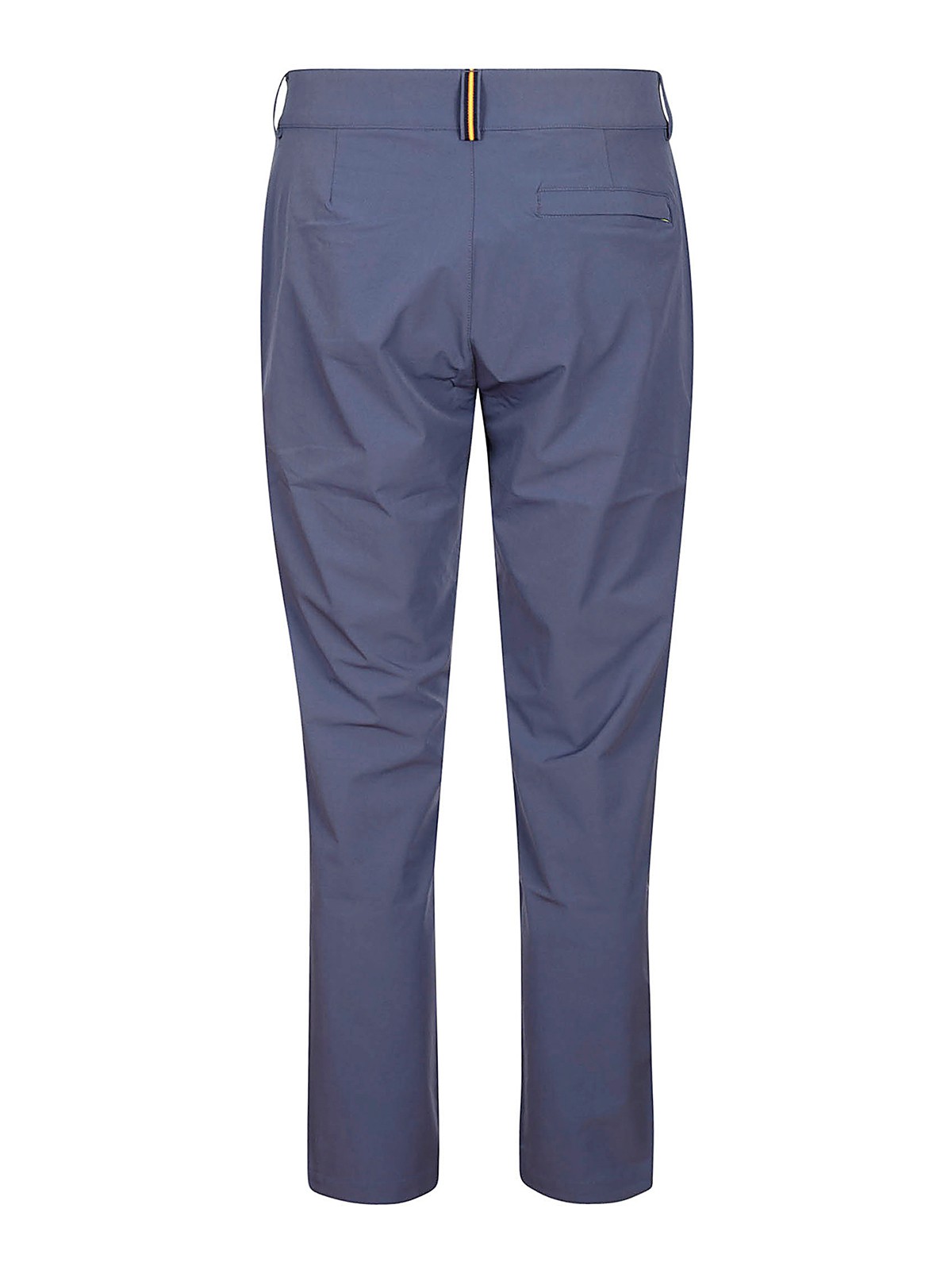 Shop K-way Trousers In Blue