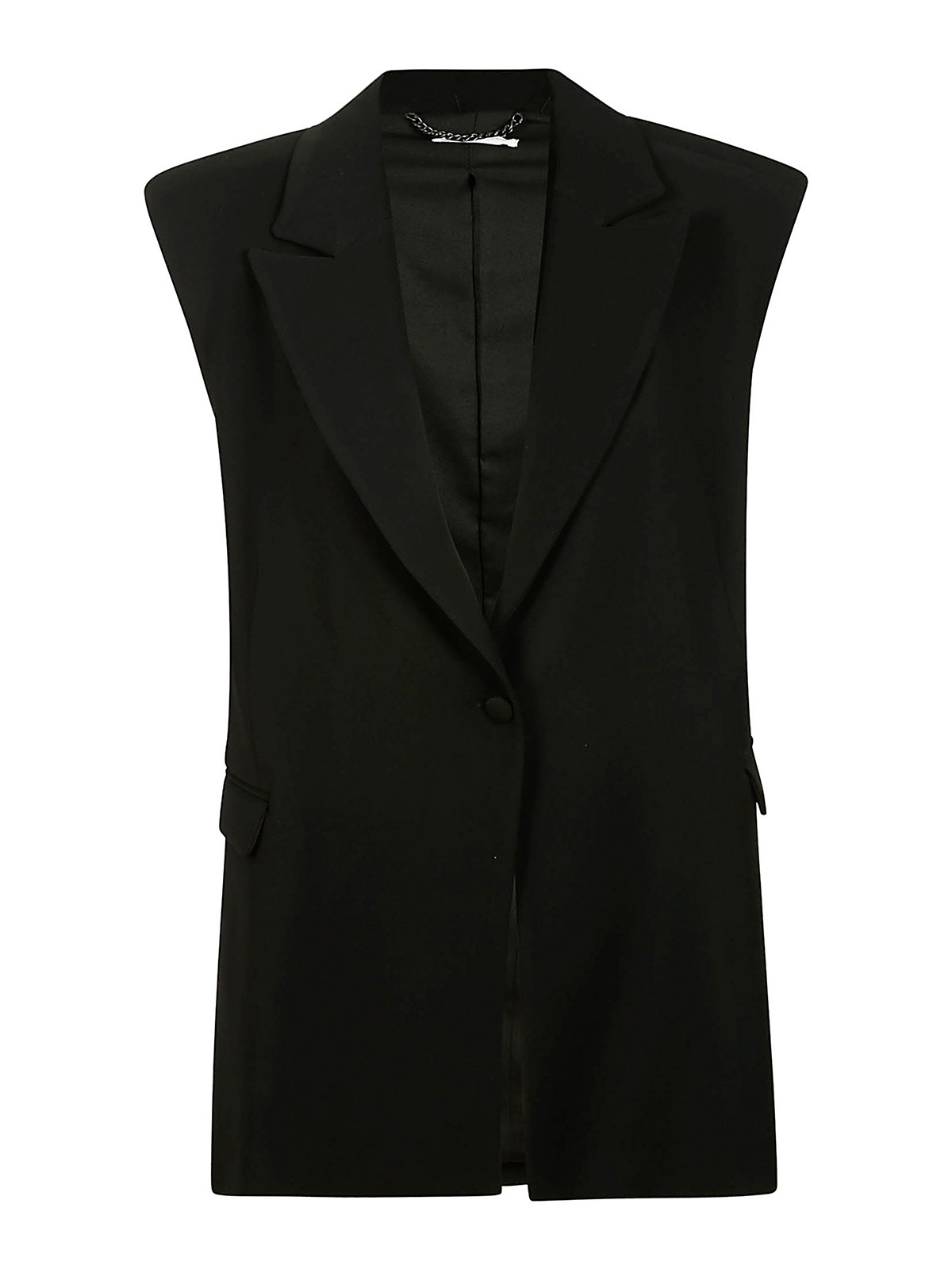 Shop Mvp Wardrobe Kenneth Gilet In Black