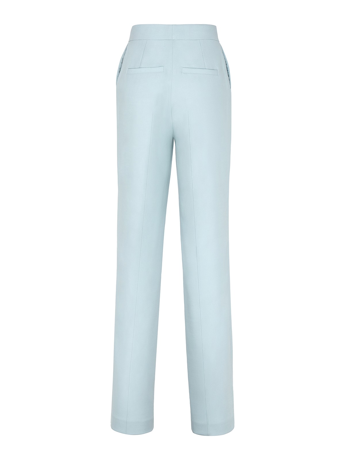 Shop Mvp Wardrobe Pantalón Casual - Beverly Hills In Light Blue