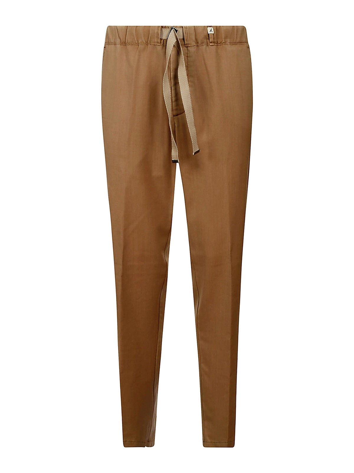 Shop Myths Trousers In Beige