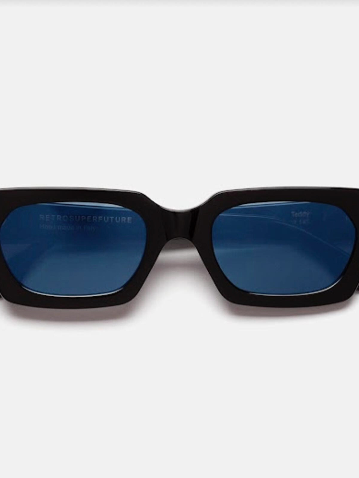 Shop Retro Super Future Glasses In Black