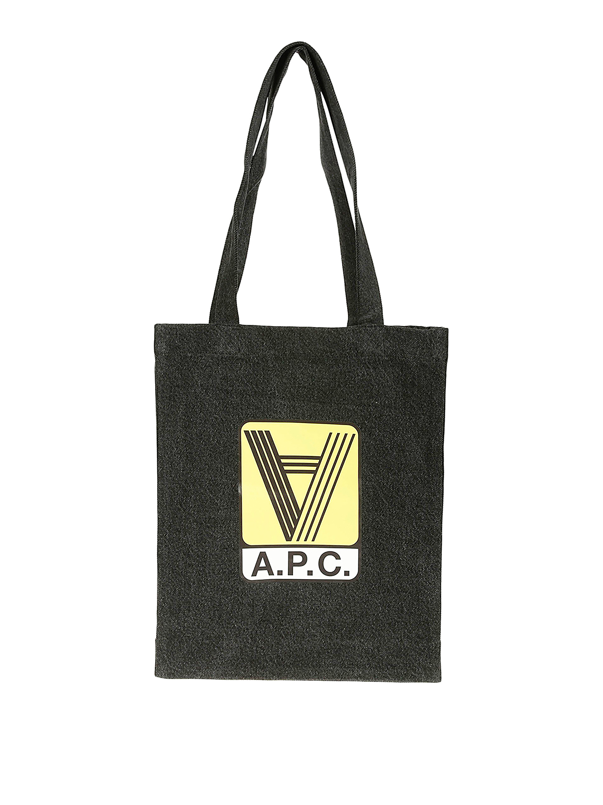 Shop Apc Bolso Shopping - Negro In Black