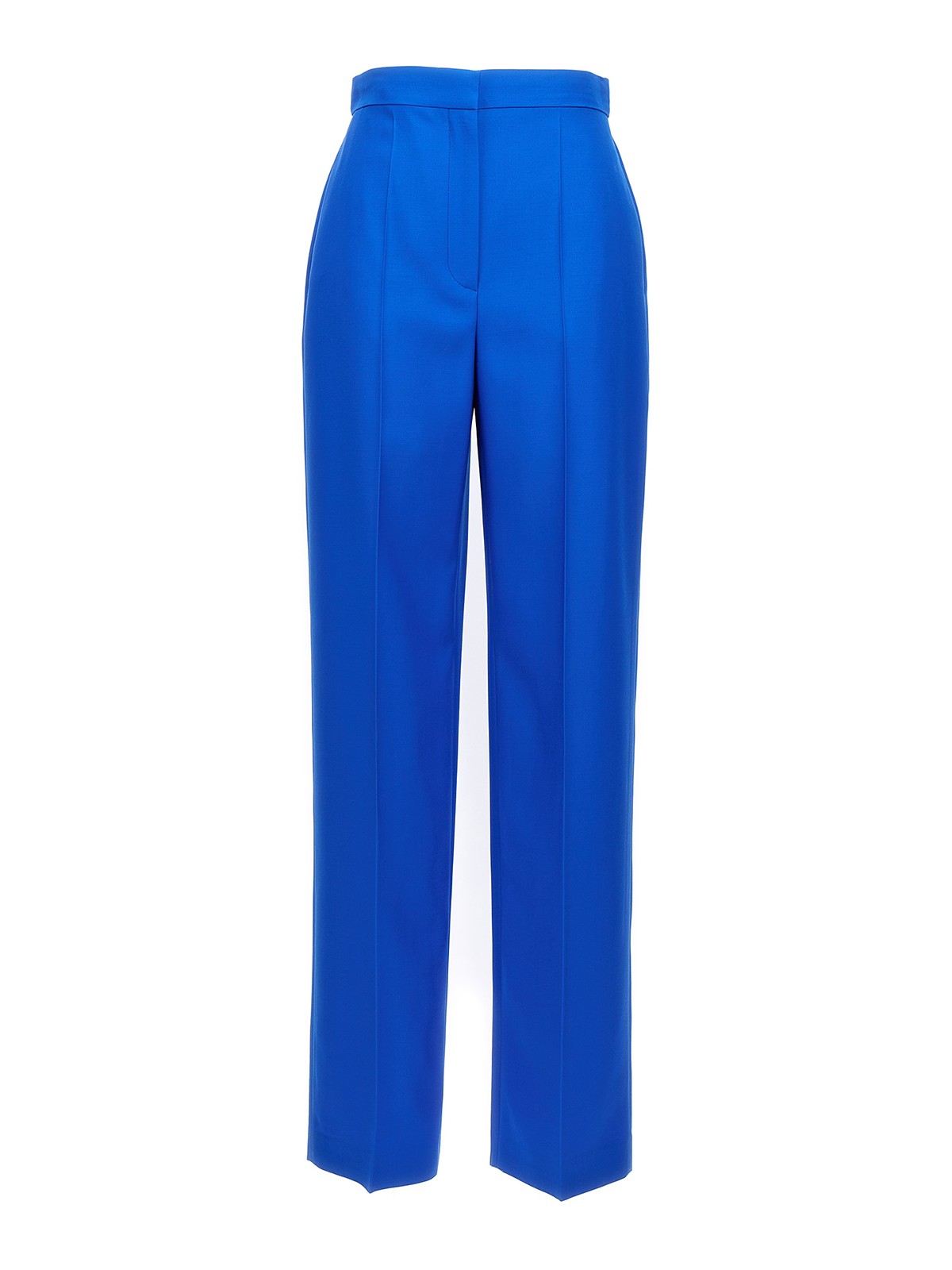 パンツ Alexander Mcqueen Navy Blue Wool Pant Alexander McQueen Navy Wool Trousers Alexander McQueen