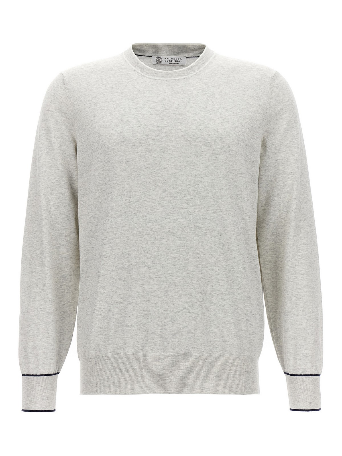 Superfine Cotton Crewneck Sweater