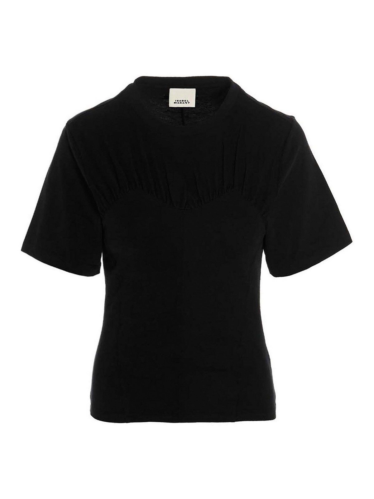 Shop Isabel Marant Camiseta - Negro In Black