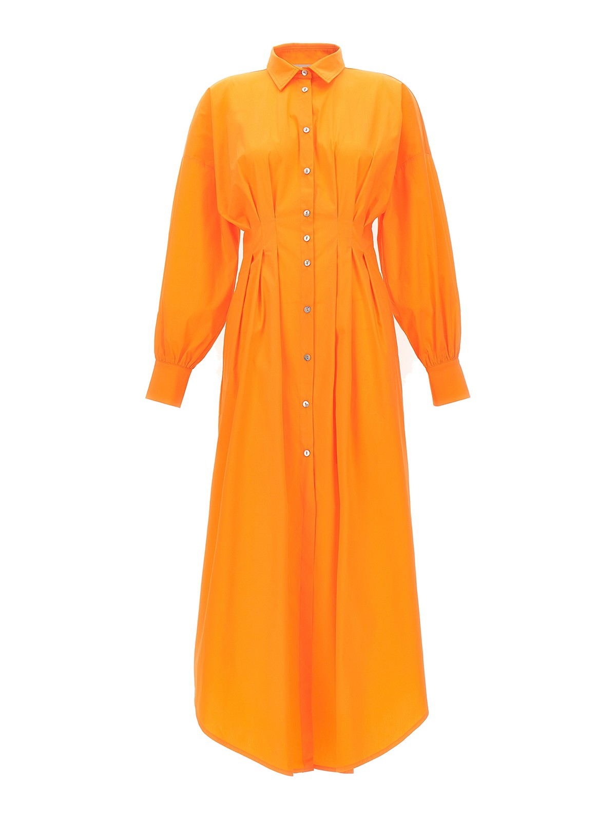 Le Twins cristiana shirt dress - Orange - Women Le Twins cristiana shirt dress - Orange - Women