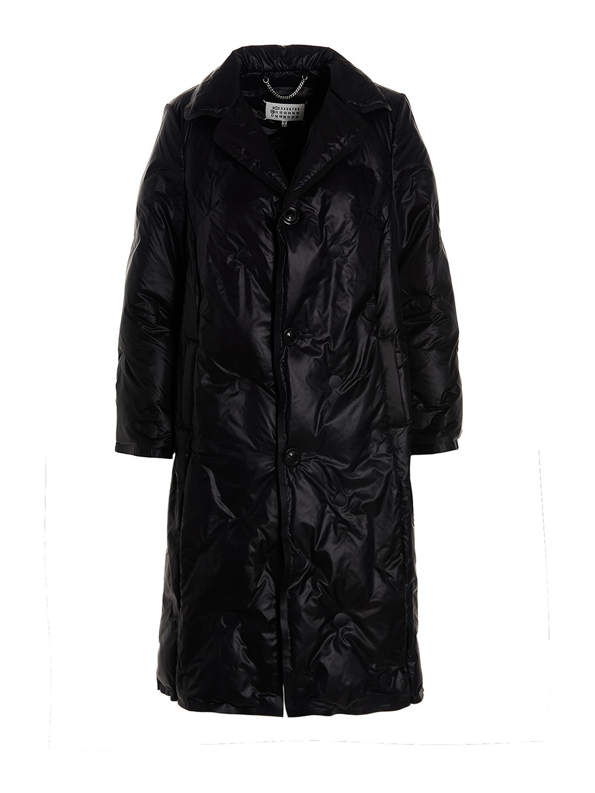 Mm6 Maison Margiela Padded Coat In Black