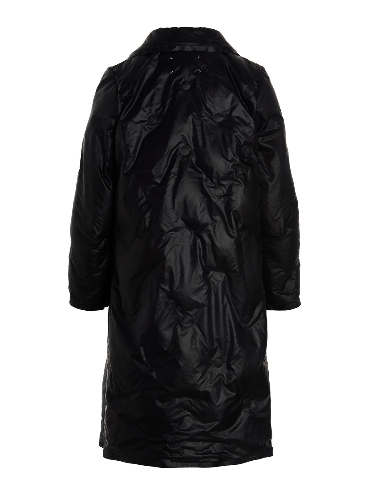 Shop Mm6 Maison Margiela Padded Coat In Black