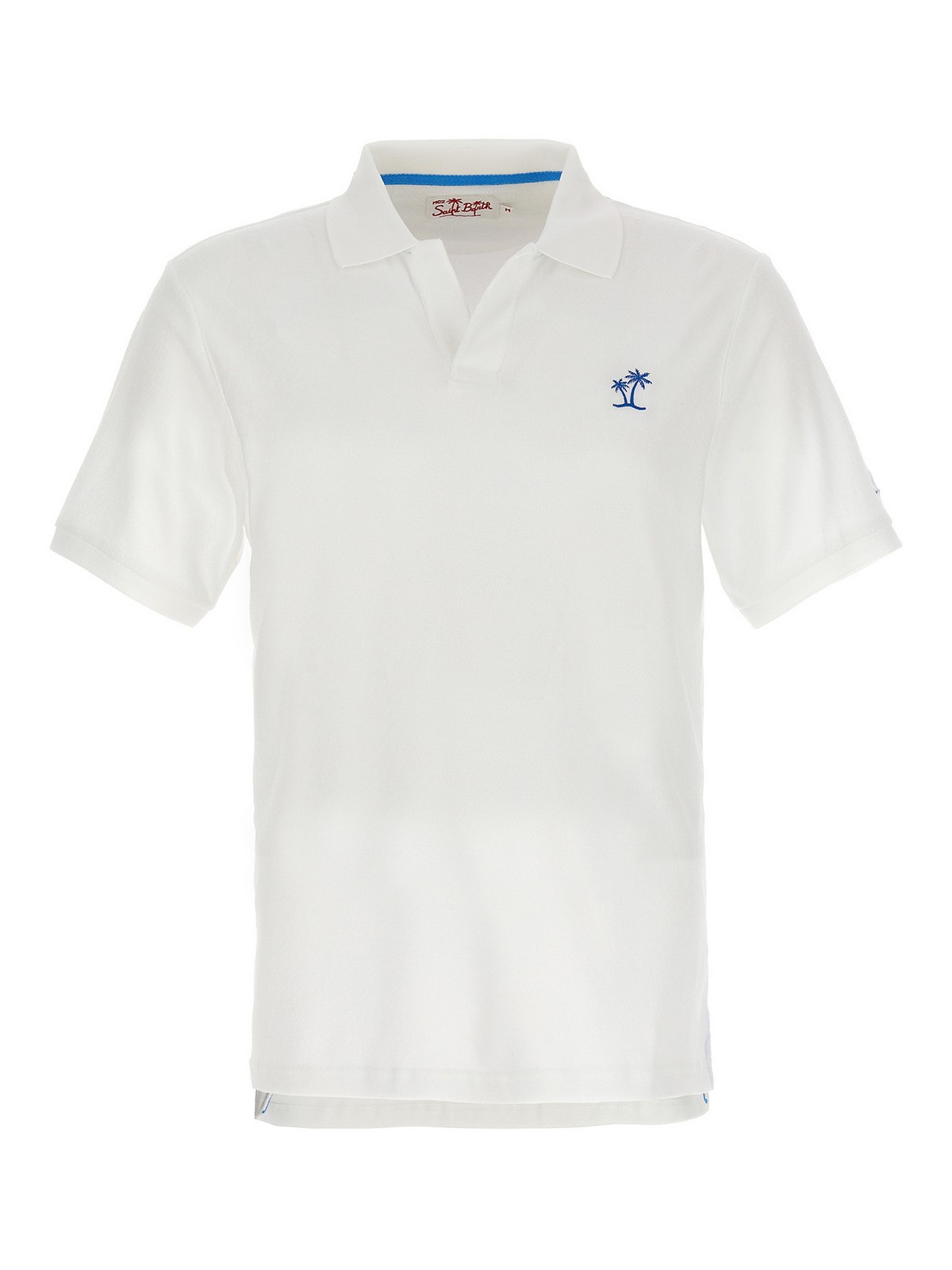 Shop Mc2 Saint Barth Jeremy Polo Shirt In White