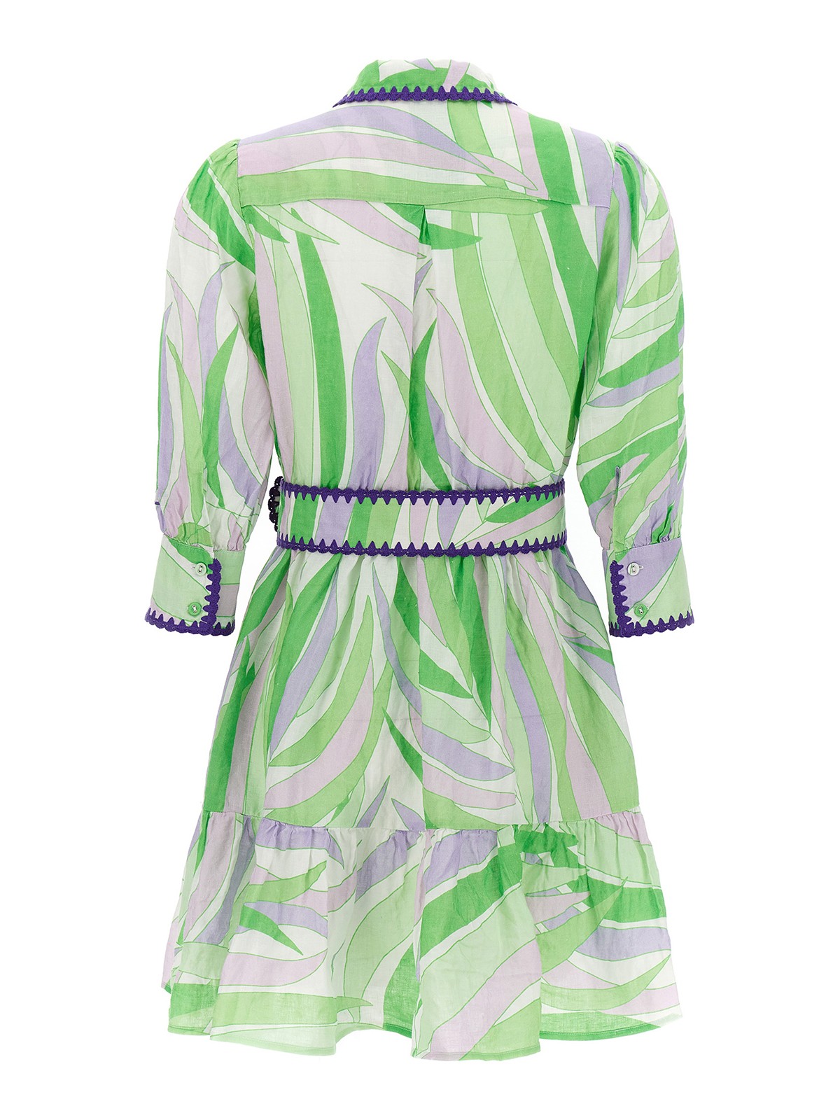 Shop Mc2 Saint Barth Daisi Dress In Multicolour