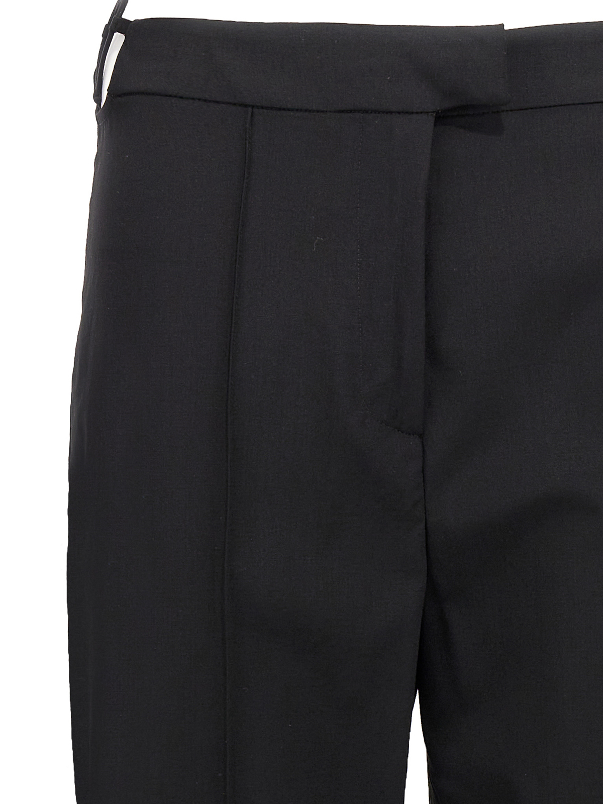 パンツ NENSI DOJAKA Women Straight Pants NDSS23TRS026BLACK Nensi Dojaka hearts pants - Black - Women | NDSS23TRS026BLACK