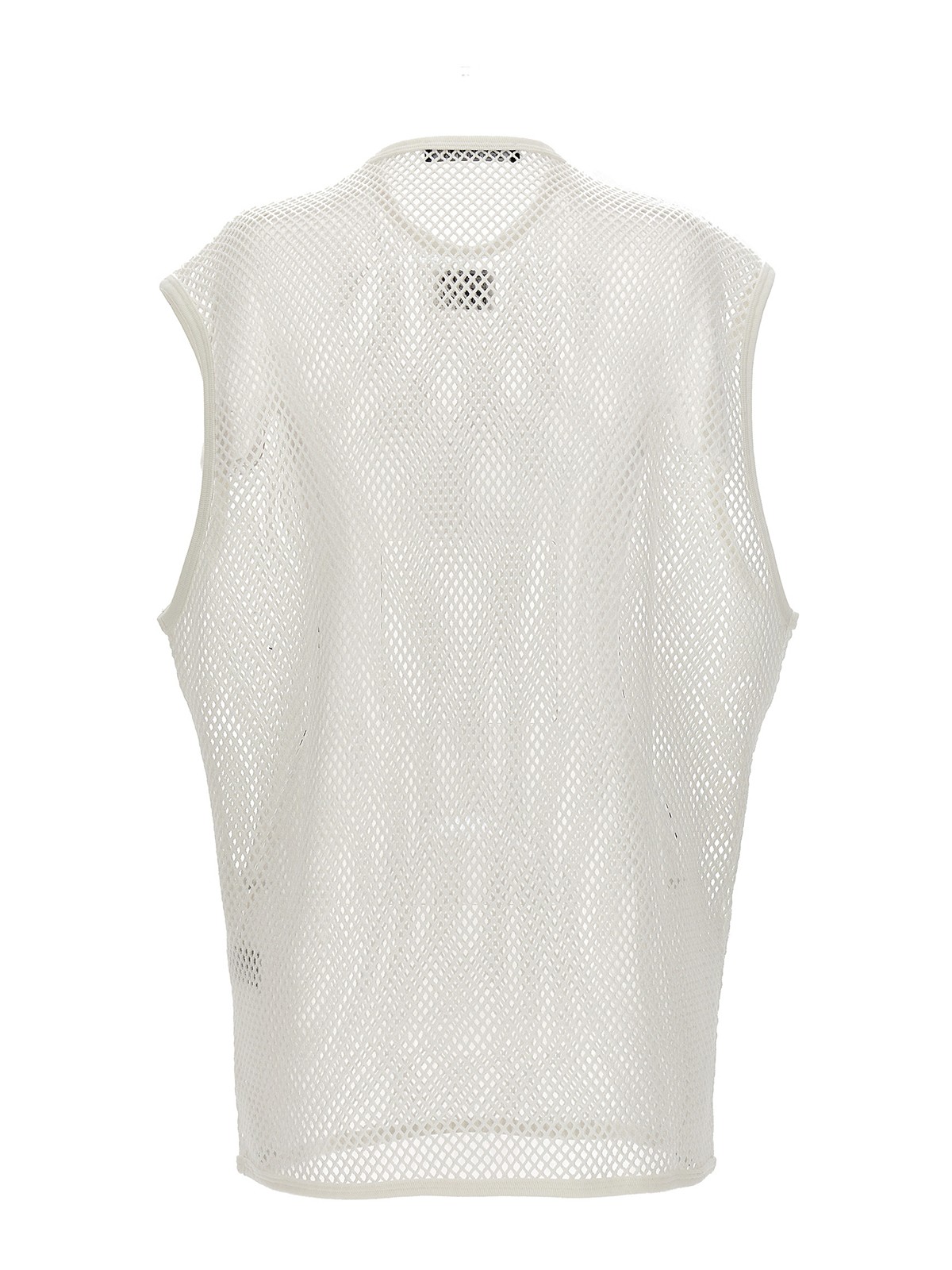 Raf Simons Mesh tank top - White - Men|231M1320010 | thebs.com