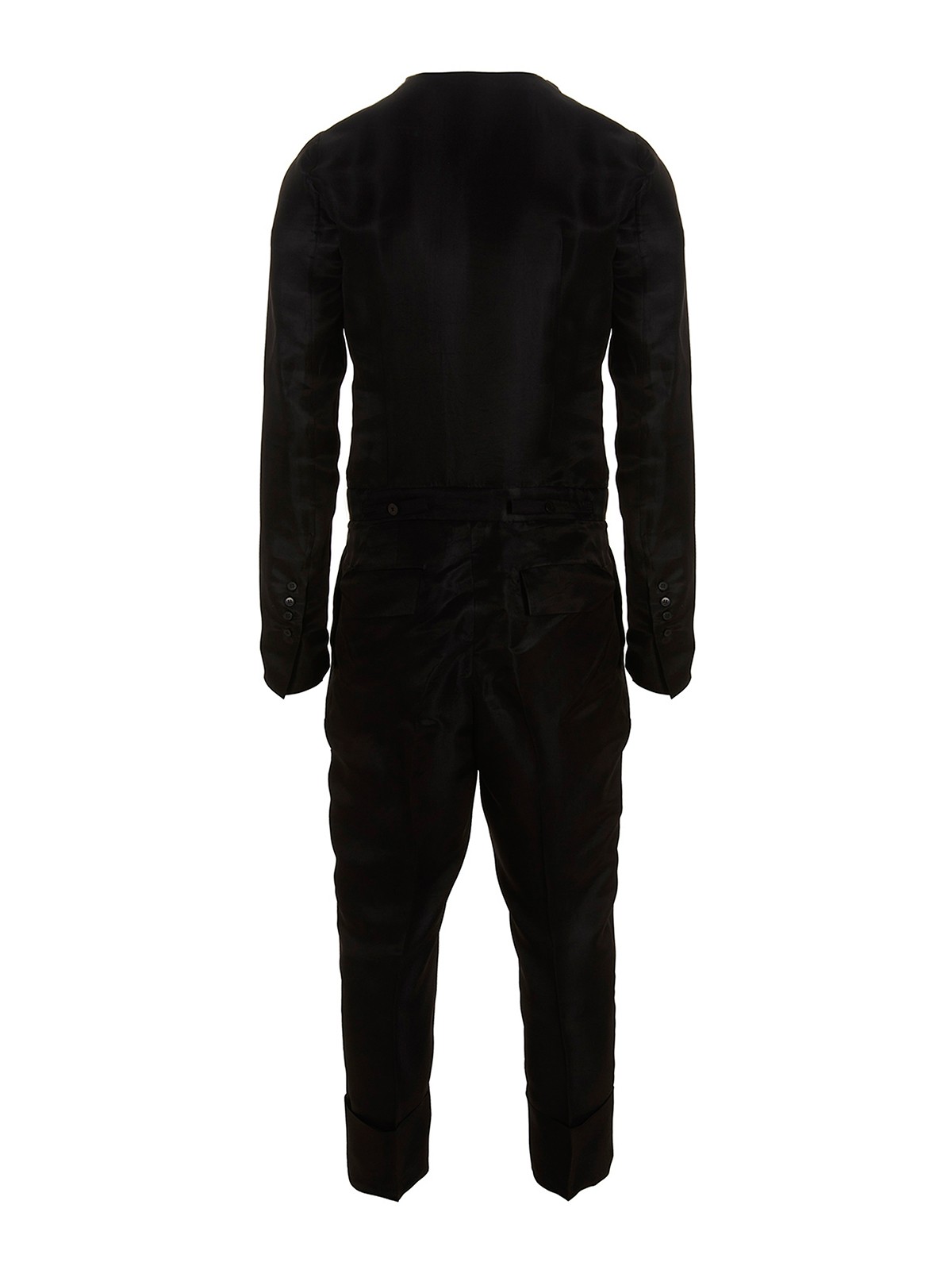 Shop Sapio Satin Bodysuit In Negro