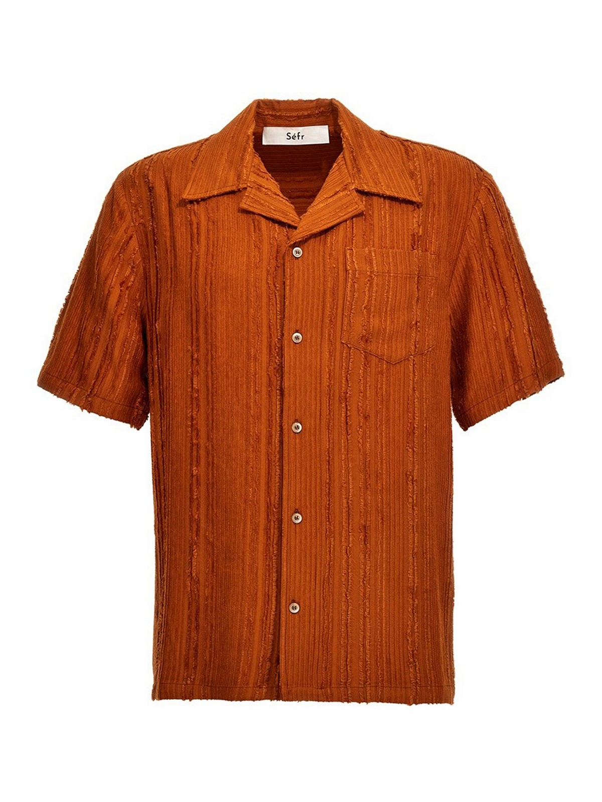 Séfr Dalian Shirt In Orange