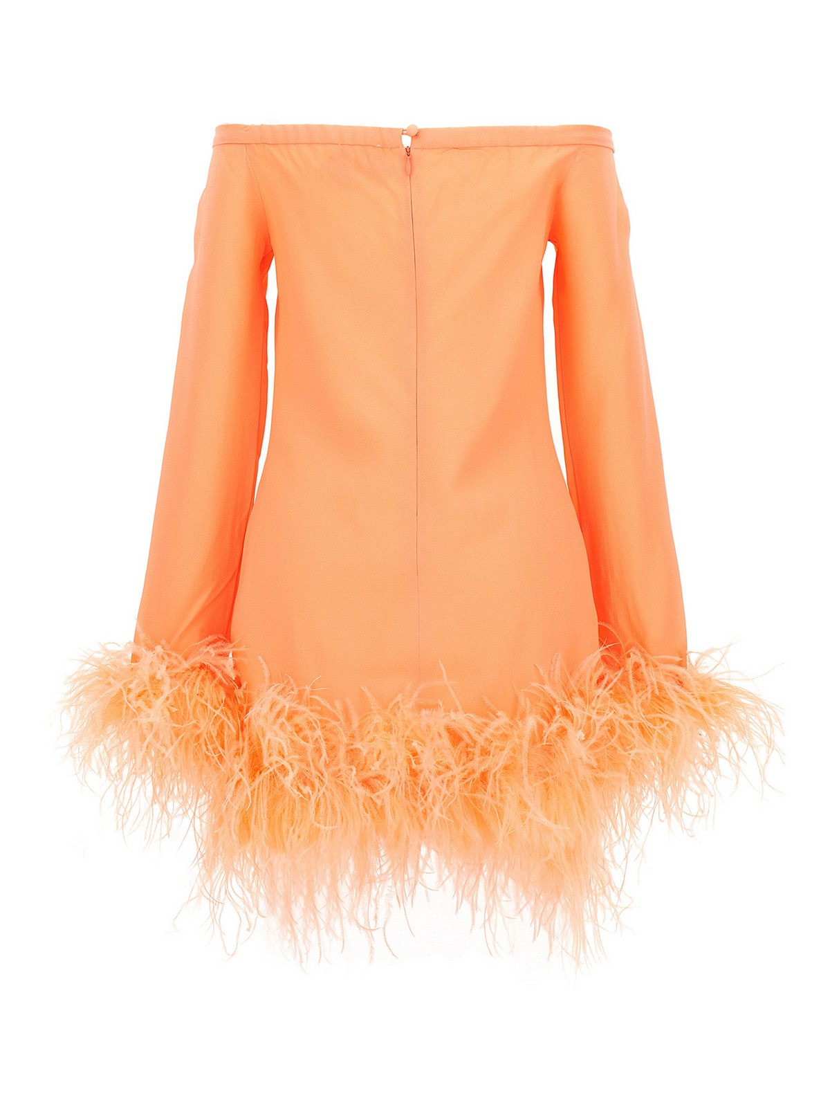 Shop Taller Marmo Vestido Midi - Naranja In Orange