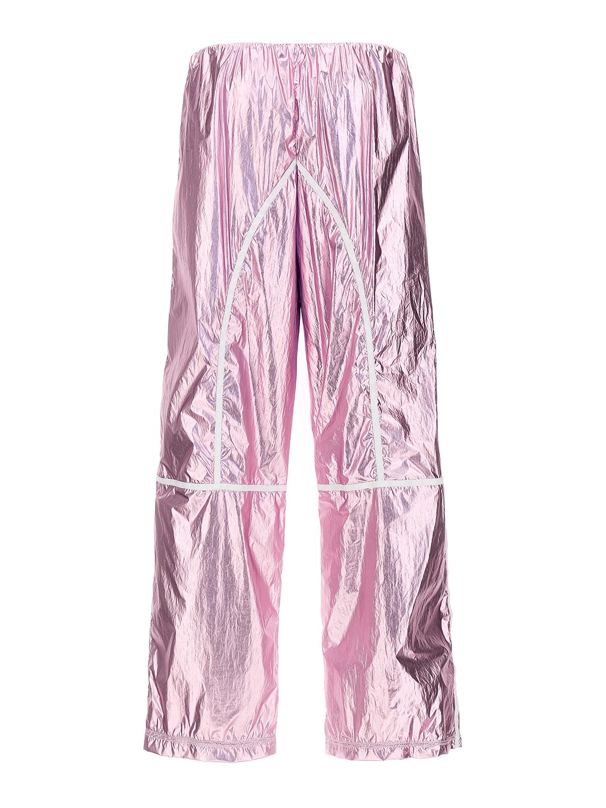 Shop Tom Ford Laminated Track Pants In Color Carne Y Neutral