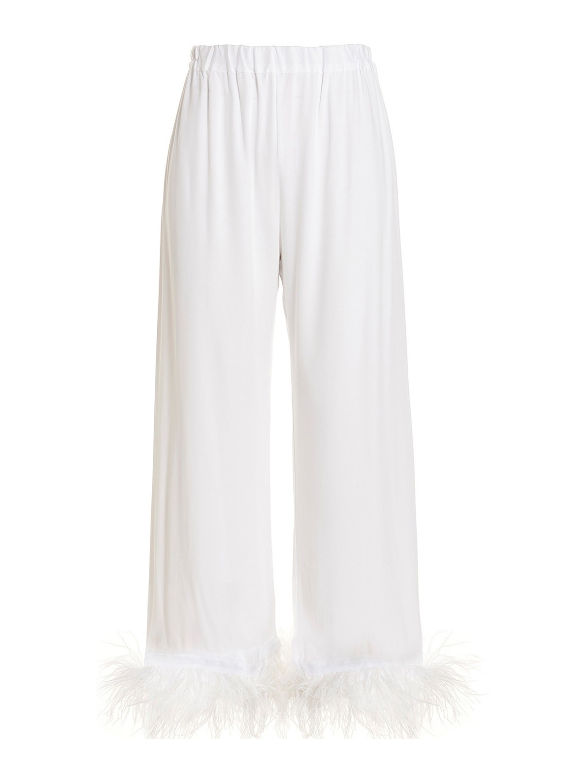 Shop Sleeper Party Pajama Suit In Blanco