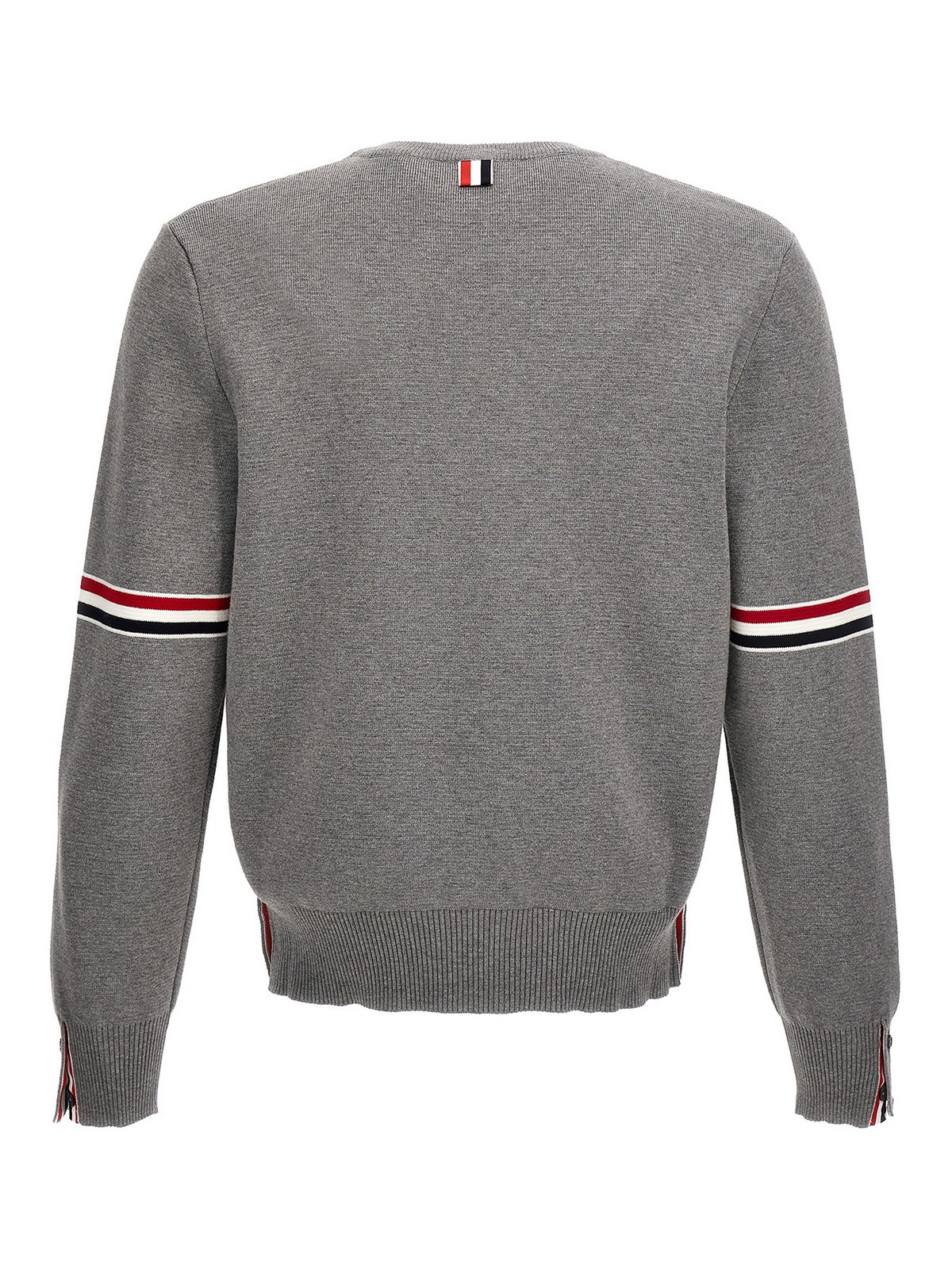 Shop Thom Browne Classic Sweater In Grey