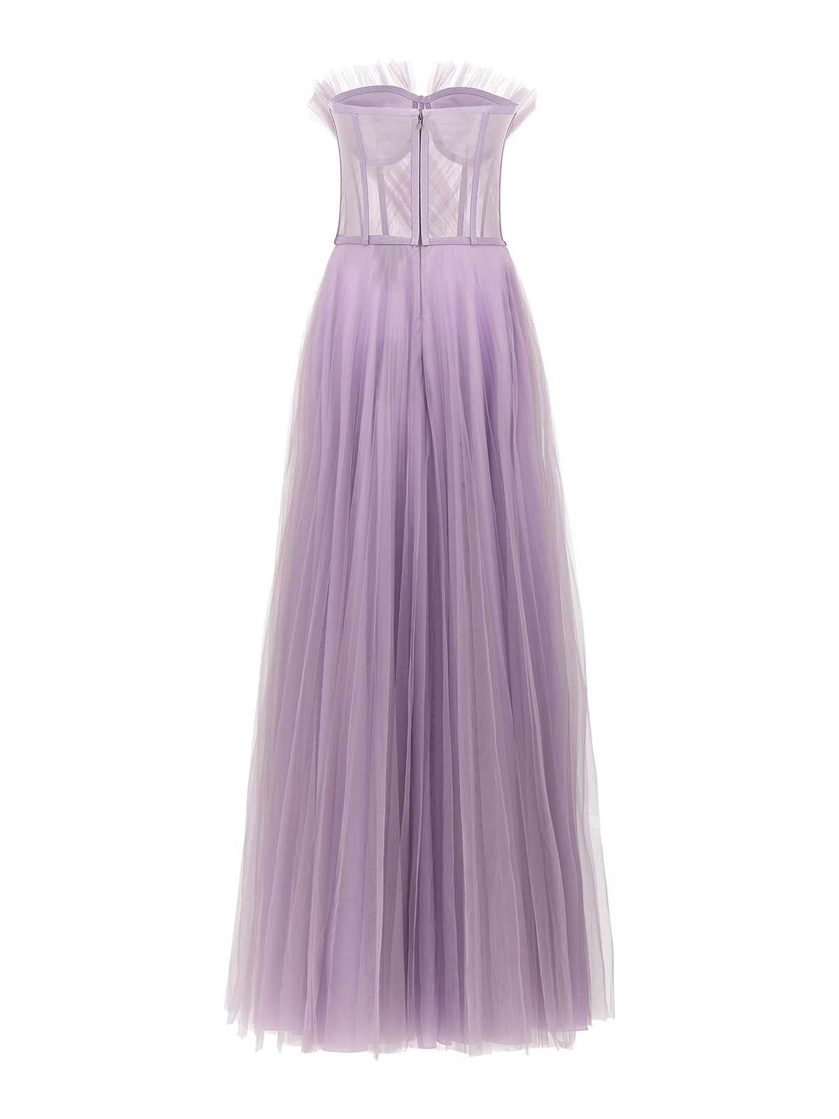 Shop 19:13 Dresscode Falda Semilarga - Púrpura In Purple