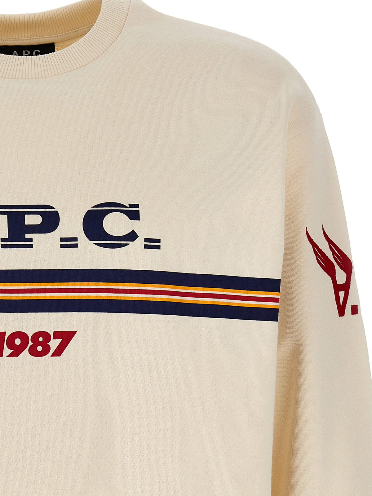 【関税送料込】☆A.P.C. ☆Adam Sweatshirt A.P.C. embroidered-logo Sweatshirt | Blue | FARFETCH AZ