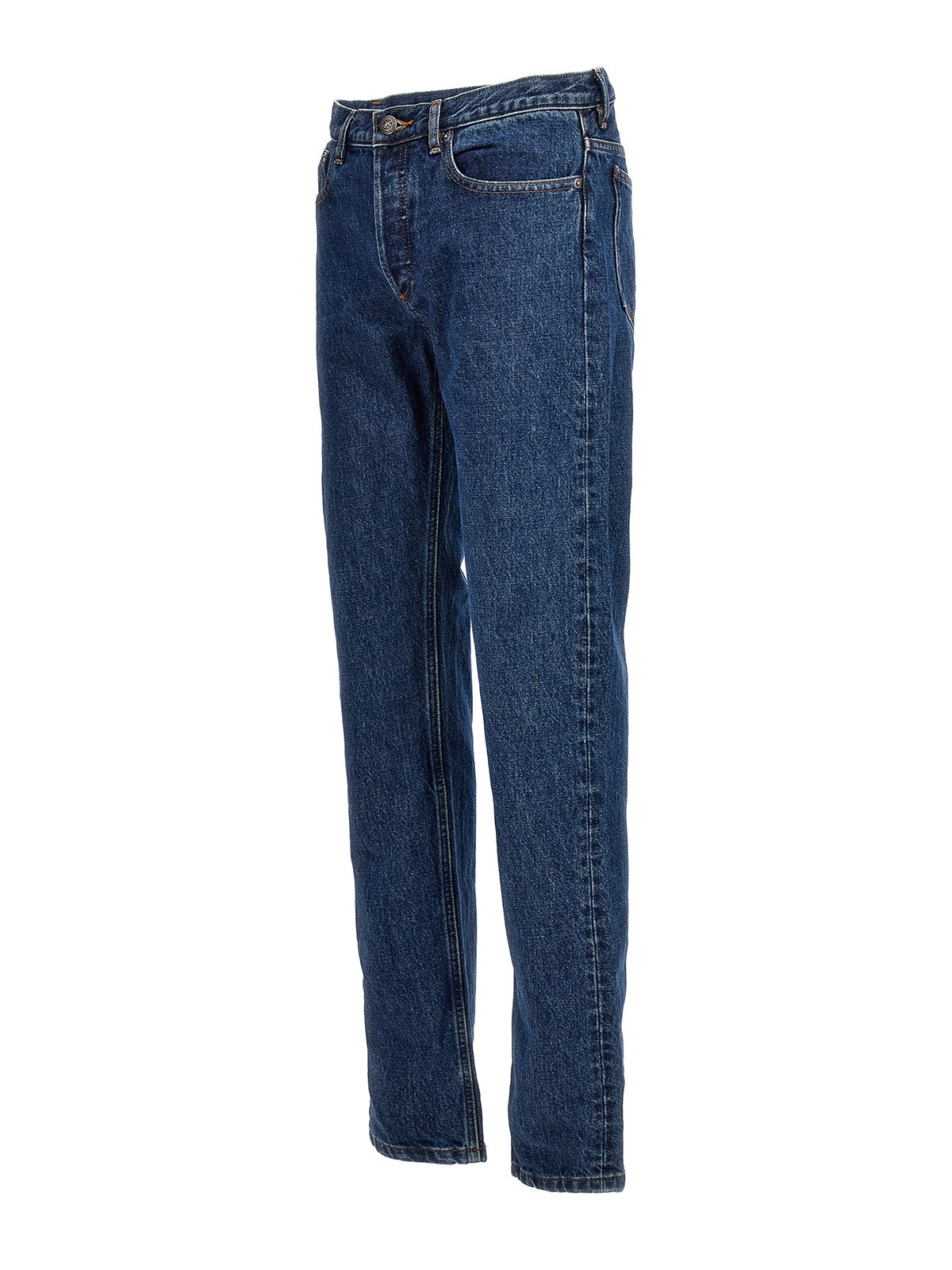 Shop Apc Jeans Petit New Standard In Blue