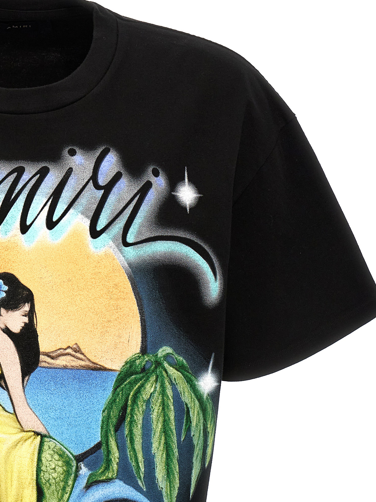 Amiri T-shirt amiri mermaid - Black - Men|PF23MJG002001