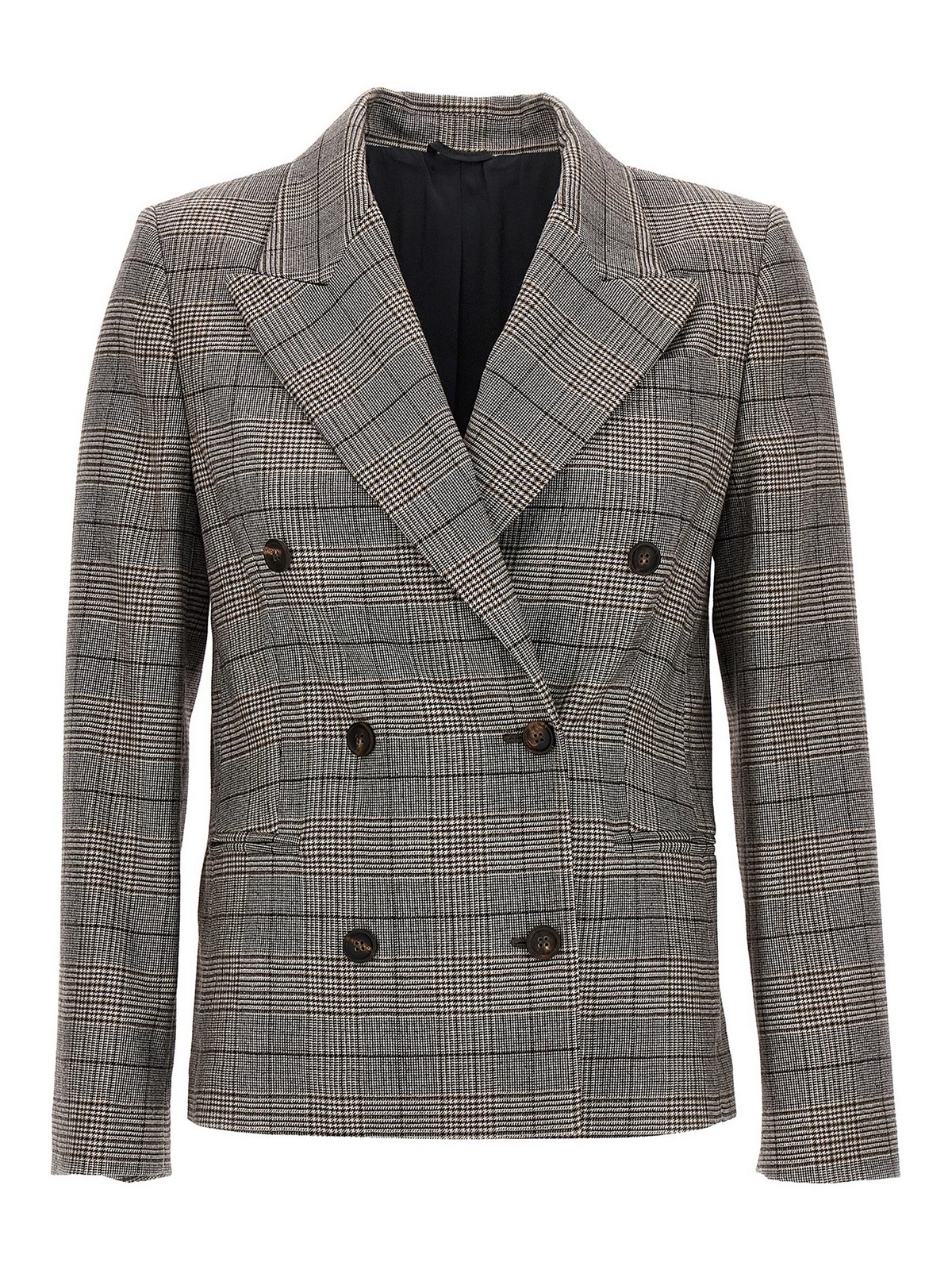 Blazers Brunello Cucinelli Checkered doublebreasted blazer