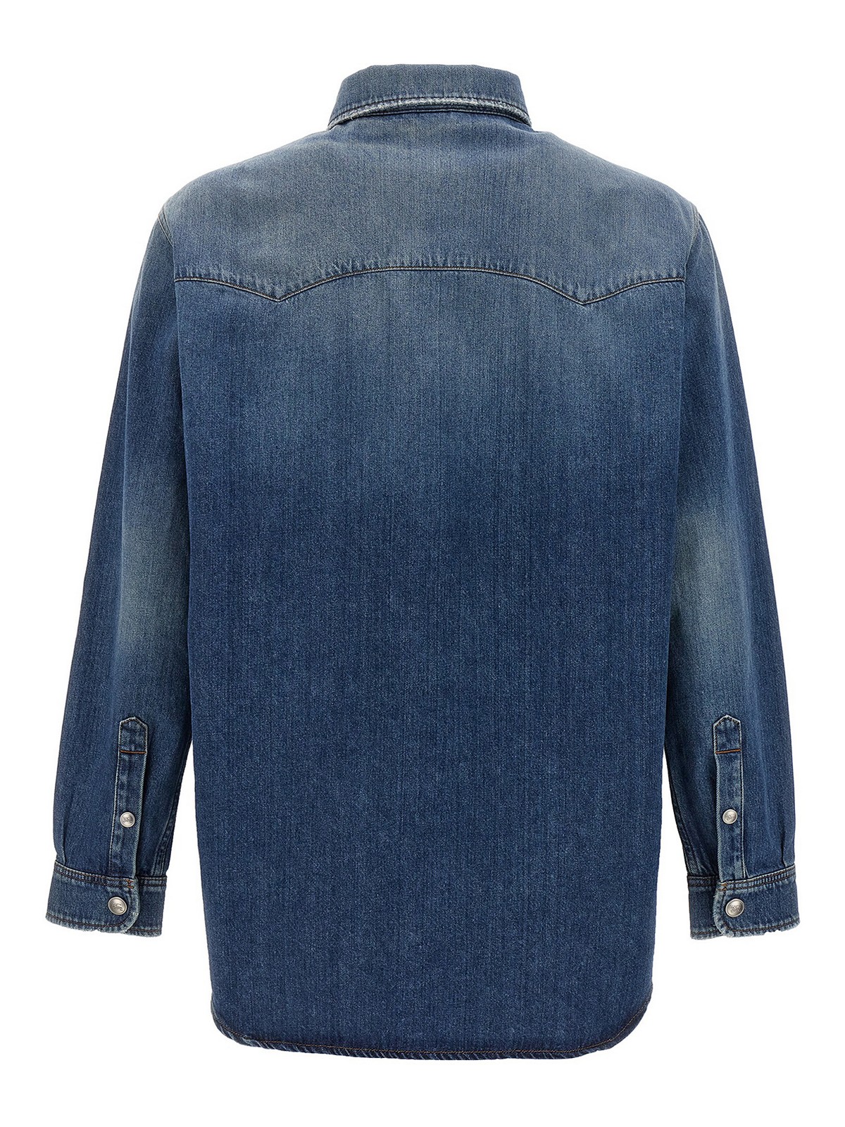 Shop Burberry Camisa - Harkgate In Azul