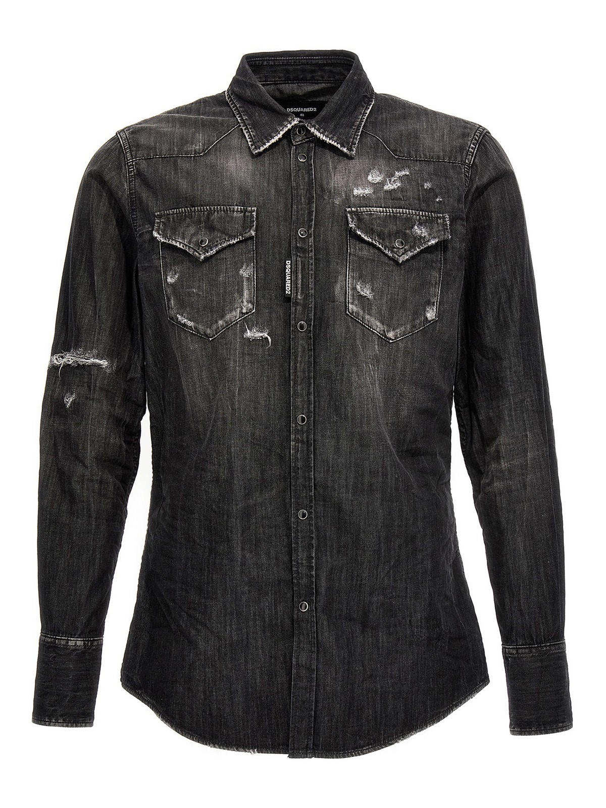 Dsquared2 Shirt In Negro