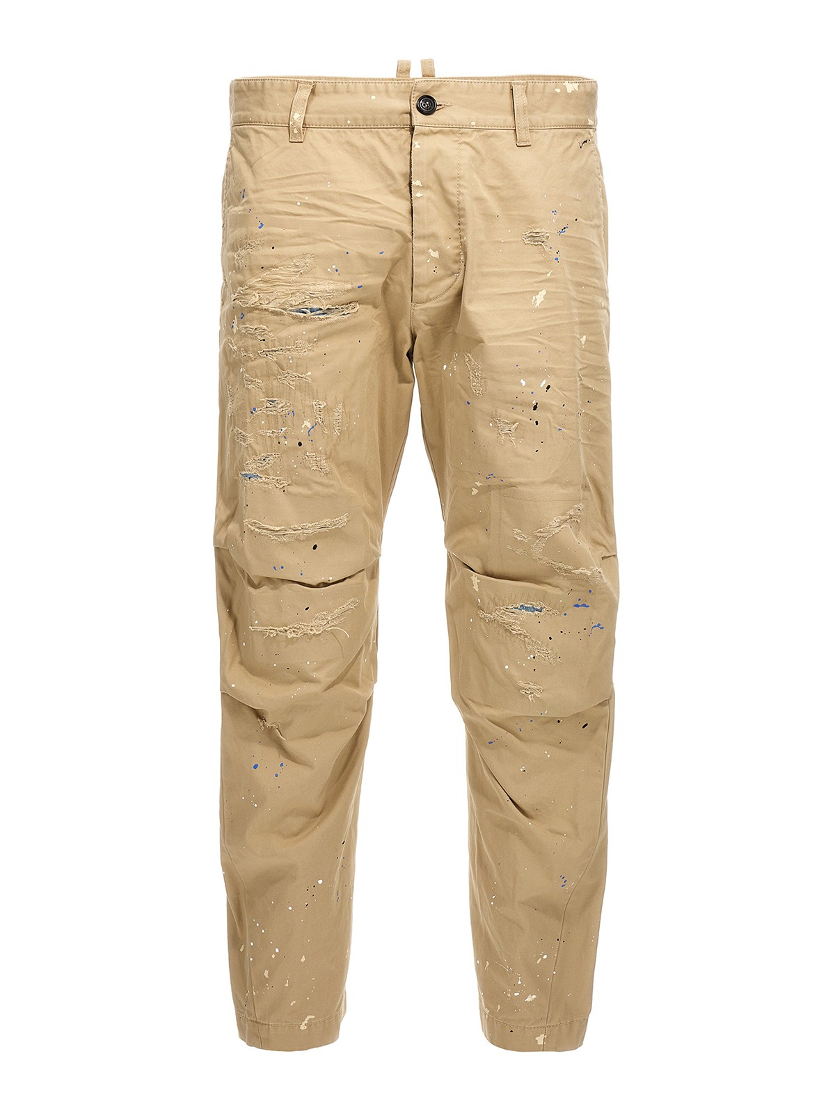 Shop Dsquared2 Skipper Pants In Beis