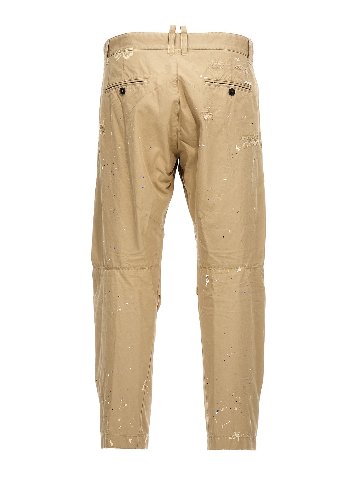Shop Dsquared2 Skipper Pants In Beis