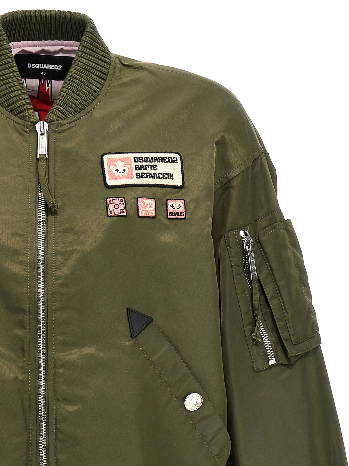 Dsquared2 Classic bomber jacket - Green | S75AM0995S78094727