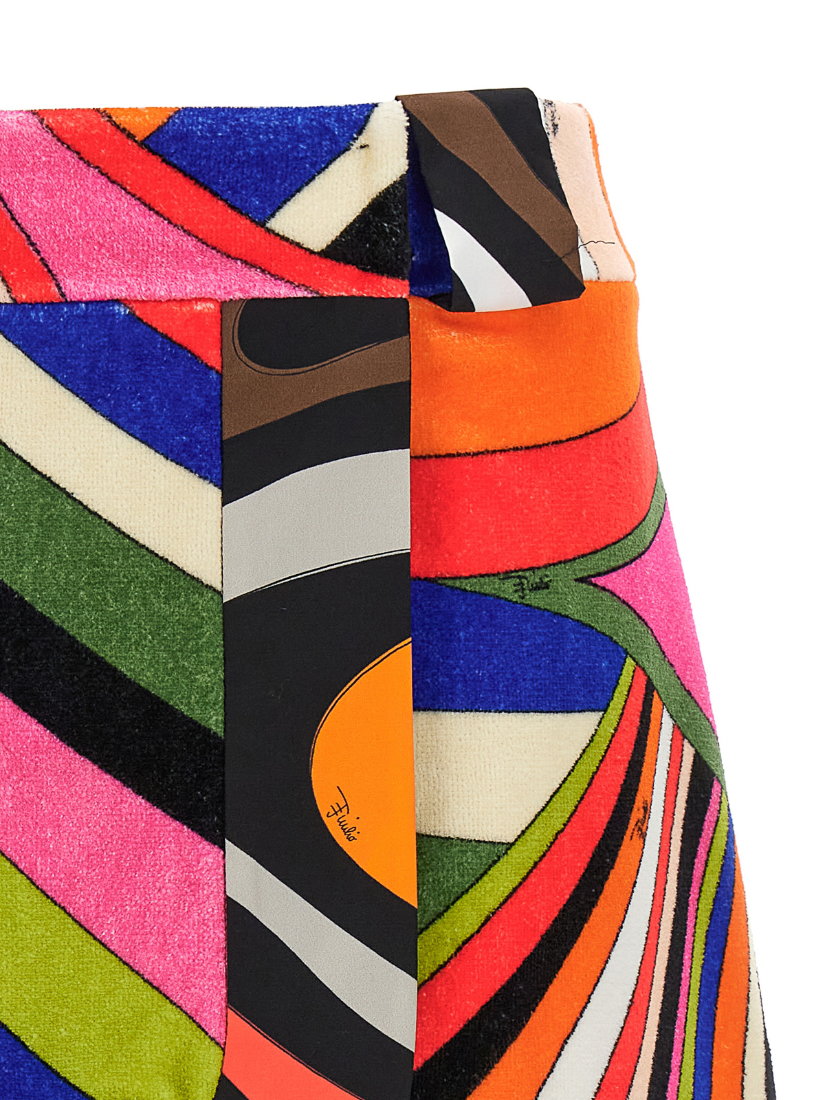 【送料&関税込】Pucci Multicolor Viscose Midi Skirt Pucci - Iride Print Pastel Multicolor Silk Twill Skirt