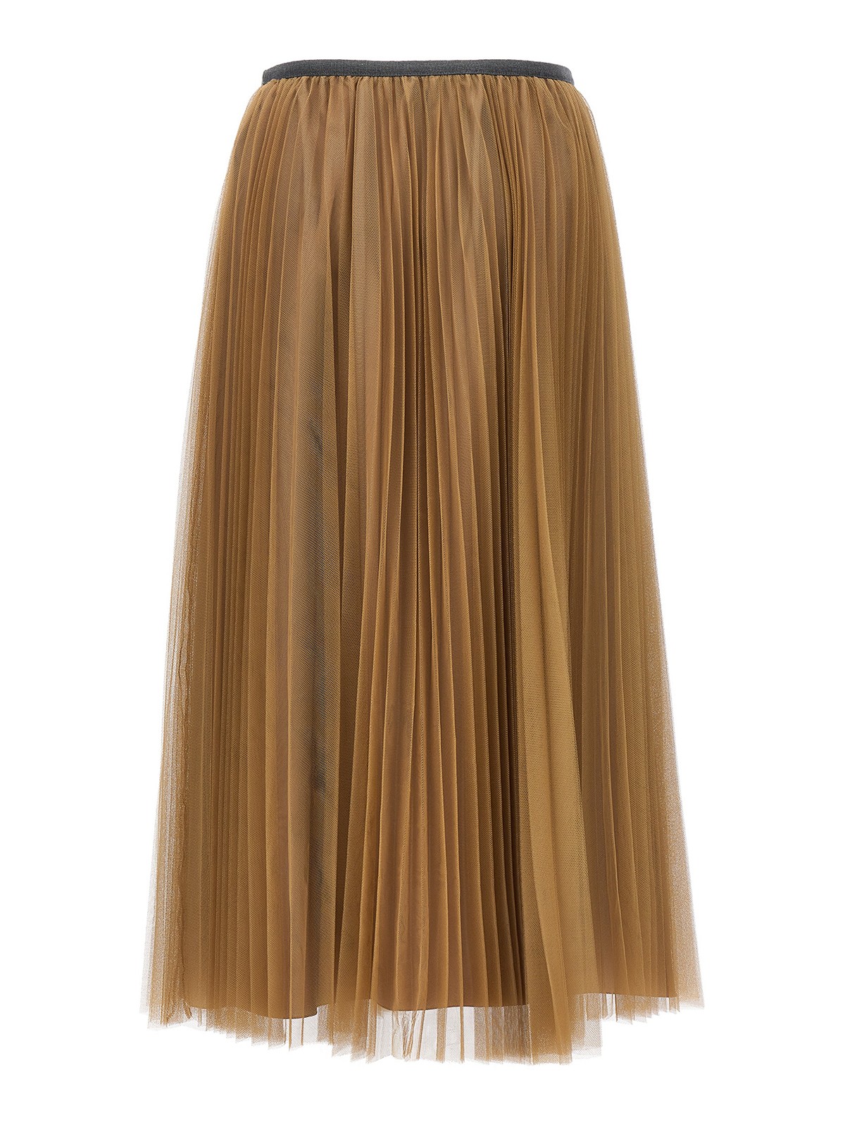 スカート FABIANA FILIPPI Tulip skirt Beige Women's Skirts: Satin, Wool & Tulle Skirts | Fabiana Filippi®