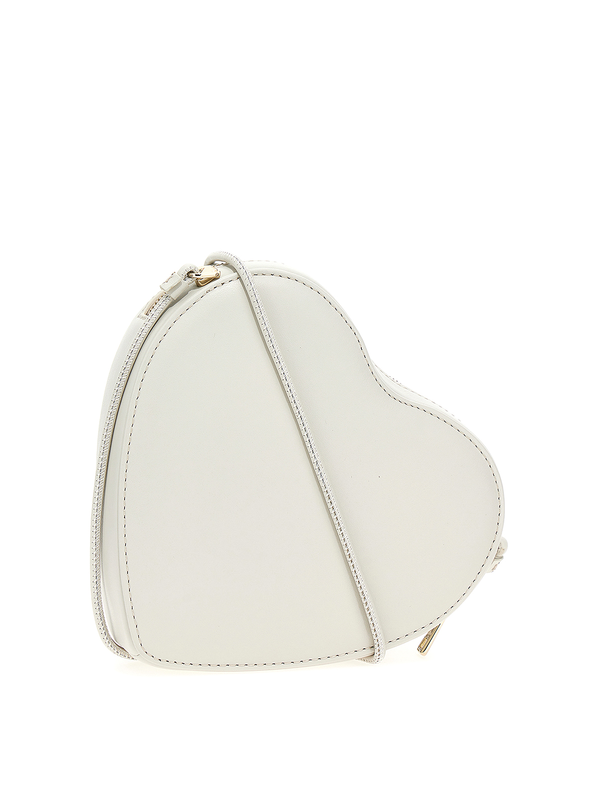 White Heart Cross Body Bag